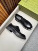 Gucci Man Black Calfskin Business Leather Shoes 042882 (2)_th.jpg